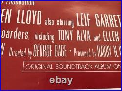 Vintage 1977 SKATEBOARD Tony Alva Original Movie Poster 27 X 41 Leif Garret
