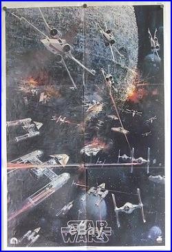 Vintage 1977 STAR WARS Album Music Poster Lucas Classic John Berkey Art