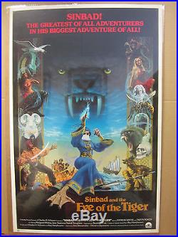 Vintage 1977 Sinbad and the Eye of the Tiger movie poster 4259