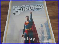 Vintage 1978 DC Comics Superman Poster Movie Poster Christopher Reeve Actor