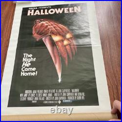 Vintage 1978 Halloween prepak/promo Poster by Home Media Entertainment 27X19