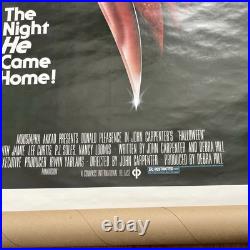Vintage 1978 Halloween prepak/promo Poster by Home Media Entertainment 27X19