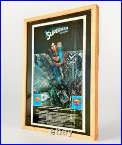 Vintage 1978 Superman Movie Poster Christopher Reeve Authentic DC Comics