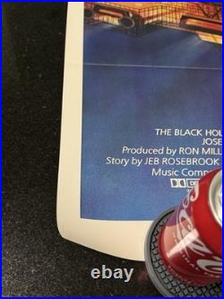Vintage 1979 Disney Movie Poster The Black Hole One Sheet