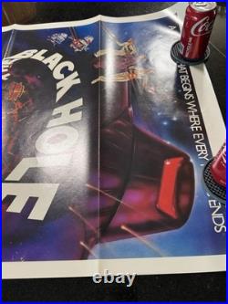 Vintage 1979 Disney Movie Poster The Black Hole One Sheet