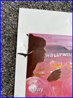 Vintage 1979 Pink Champagne Movie Poster Sexploitation Lisa De Leeuw Hollywood X