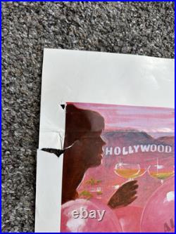 Vintage 1979 Pink Champagne Movie Poster Sexploitation Lisa De Leeuw Hollywood X