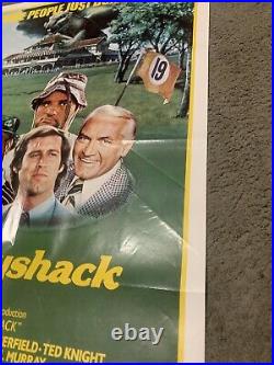 Vintage 1980 Caddyshack Original one sheet movie poster
