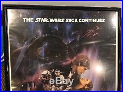 Vintage 1980 Star Wars The Empire Strikes Back Collectible Original Movie Poster