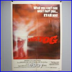 Vintage 1980 The Fog John Carpenter Theatrical Film Folded Movie Posters 27x41