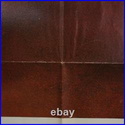 Vintage 1980 The Fog John Carpenter Theatrical Film Folded Movie Posters 27x41