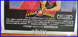 Vintage, 1980 movie poster Flash Gordon, rolled 27''x 41'', near mint condition