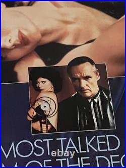 Vintage 1980's Blue Velvet David Lynch One Sheet Promotional Movie Poster VG