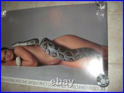 Vintage 1981 Poster 24x36 The Serpent Nastassja Kinski Photo By Richard Avedon