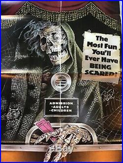 Vintage 1982 CREEPSHOW Original Movie Poster / Full Sheet 41x27 / Stephen King