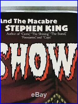 Vintage 1982 CREEPSHOW Original Movie Poster / Full Sheet 41x27 / Stephen King