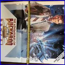 Vintage 1984 ADVENTURES OF BUCKAROO BANZAI MOVIE POSTER with OG Promo Sleeve 24x36 Vintage 1984 ADVENTURES OF BUCKAROO BANZAI MOVIE POSTER with OG Promo Sleeve 24x36