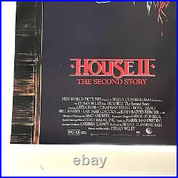 Vintage 1985 Original House 2 Promotional Movie Poster 1 Sheet Good