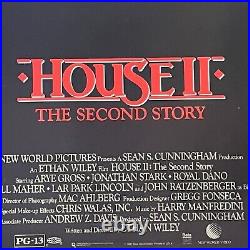 Vintage 1985 Original House 2 Promotional Movie Poster 1 Sheet Good