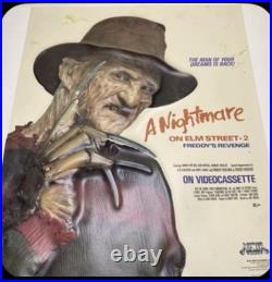 Vintage 1986 A Nightmare On Elm Street 2 Freddy's Revenge 3D poster original