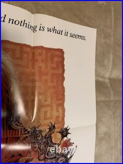Vintage 1986 Labyrinth Movie Video Store Poster Promo