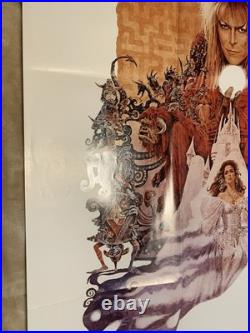 Vintage 1986 Labyrinth Movie Video Store Poster Promo