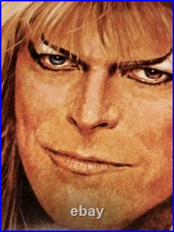 Vintage 1986 Labyrinth Movie Video Store Poster Promo