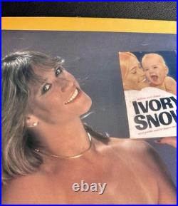 Vintage 1986 Marilyn Chambers Ivory Snow 18x 24.5 US Advertising Poster