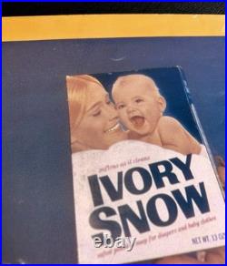 Vintage 1986 Marilyn Chambers Ivory Snow 18x 24.5 US Advertising Poster