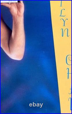 Vintage 1986 Marilyn Chambers Ivory Snow 18x 24.5 US Advertising Poster