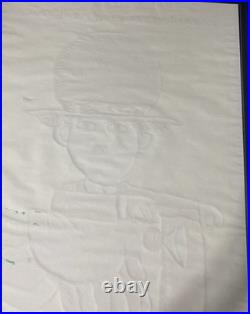 Vintage 1986 Original Film Poster Cine Movil BACHS CHARLIE CHAPLIN Screen Print