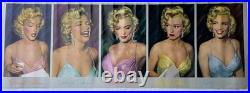 Vintage 1987 Marilyn Monroe 74x26 Phil Stern Large Horizontal Poster