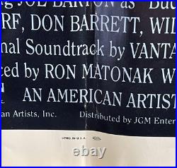 Vintage 1987 Original Slaughterhouse Movie Poster (Folded)