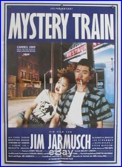 Vintage 1989 MYSTERY TRAIN1st Movie Poster Jim Jarmusch, Masatoshi Nagase German