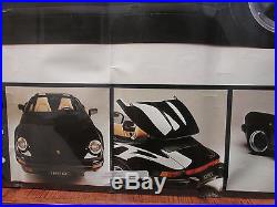 Vintage 1991 Porsche 911 Speedster turbo look original classic car poster 8428