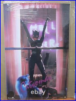 Vintage 1992 original movie DC Comics poster Cat woman 12158