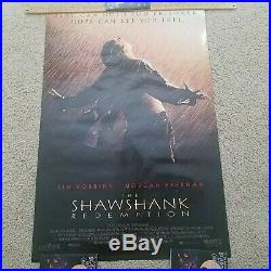 Vintage 1994 The Shawshank Redemption Original Advance Ds Movie Theatre Poster