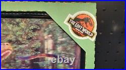 Vintage 1997 Jurassic Park The Lost World Movie Lenticular Framed Poster Set