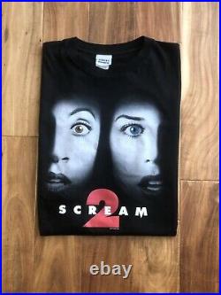 Vintage 1997 Scream 2 Movie Poster T-Shirt XL DESANTIS TAG VERY RARE