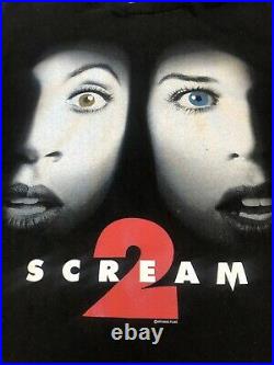 Vintage 1997 Scream 2 Movie Poster T-Shirt XL DESANTIS TAG VERY RARE