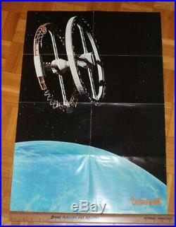 Vintage 2001 A SPACE ODYSSEY Stanley Kubrick Movie Japanese Double Side