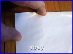 Vintage 2001 A Space Odyssey VHS Video Store Promo Poster ORIGINAL Kubrick