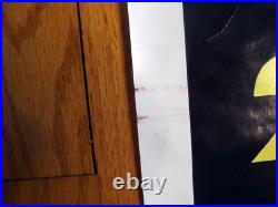 Vintage 2001 A Space Odyssey VHS Video Store Promo Poster ORIGINAL Kubrick