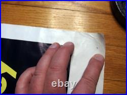 Vintage 2001 A Space Odyssey VHS Video Store Promo Poster ORIGINAL Kubrick