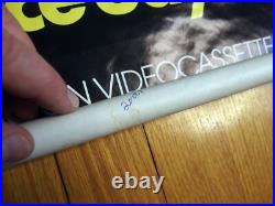 Vintage 2001 A Space Odyssey VHS Video Store Promo Poster ORIGINAL Kubrick