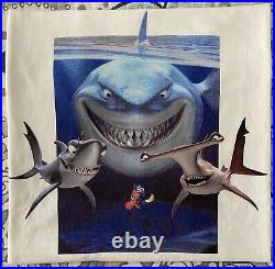 Vintage 2003 Disney Pixar Finding Nemo Movie Poster Print Promo T Shirt Sz XL