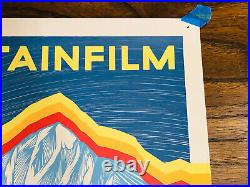 Vintage 2018 40th Telluride Mountainfilm Film Festival Poster Climbing RARE