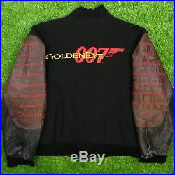 Vintage 90s GOLDENEYE 007 Jacket James Bond Leather Official MGM Movie rare Prop