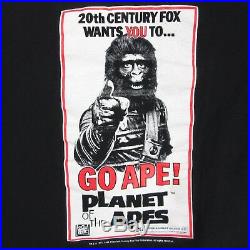 Vintage 90s PLANET OF THE APES MOSQUITOHEAD T-Shirt XL movie poster film sci fi