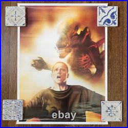 Vintage Alien 3 Poster 1992 David Voigt 18x24 Ripley David Fincher RARE